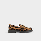 Aldo Kalya in Brown Multi - Loafer, Block heel Brown Multi